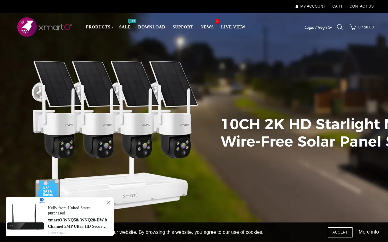 XMARTO HOME SECURITY screenshot