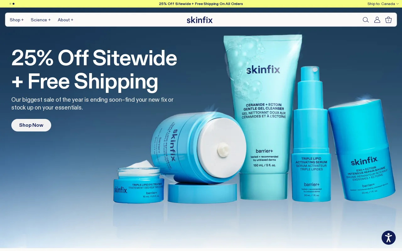 Skinfix CA screenshot