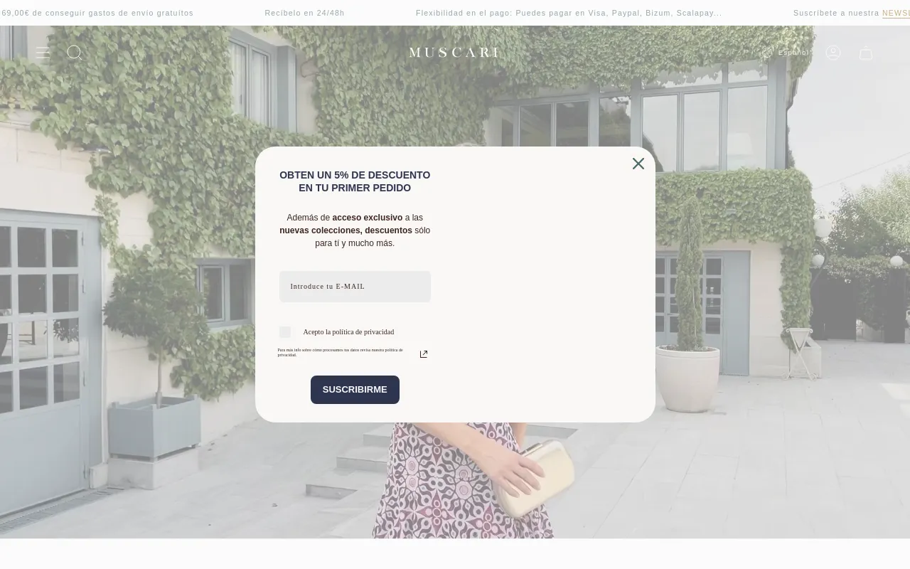 Muscari Collection, S.L. screenshot