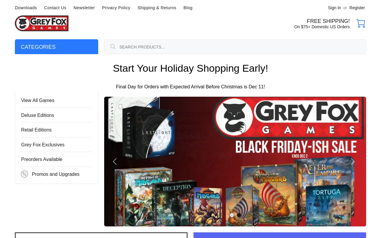 Grey Fox Games screenshot