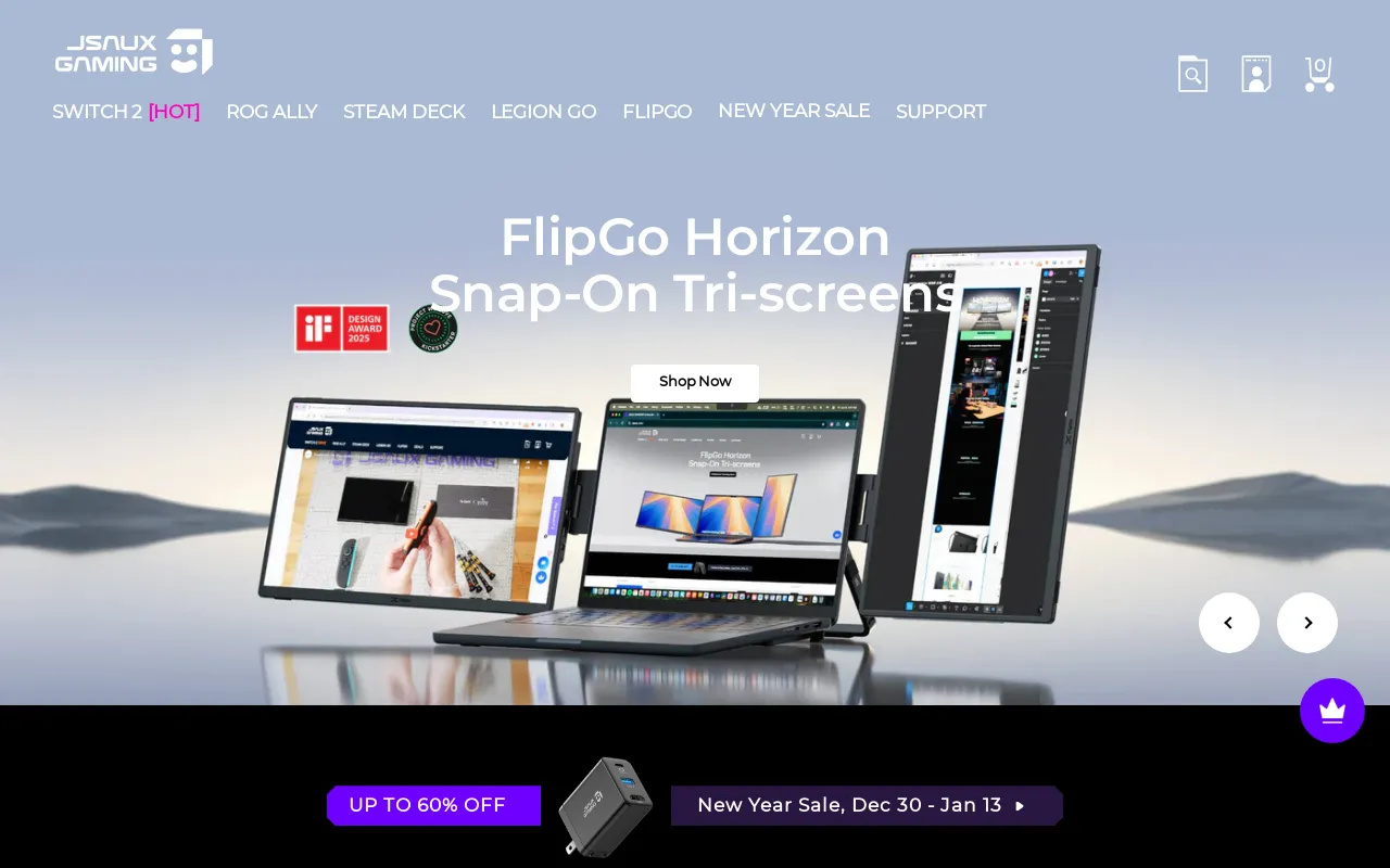 JSAUX GAMING screenshot