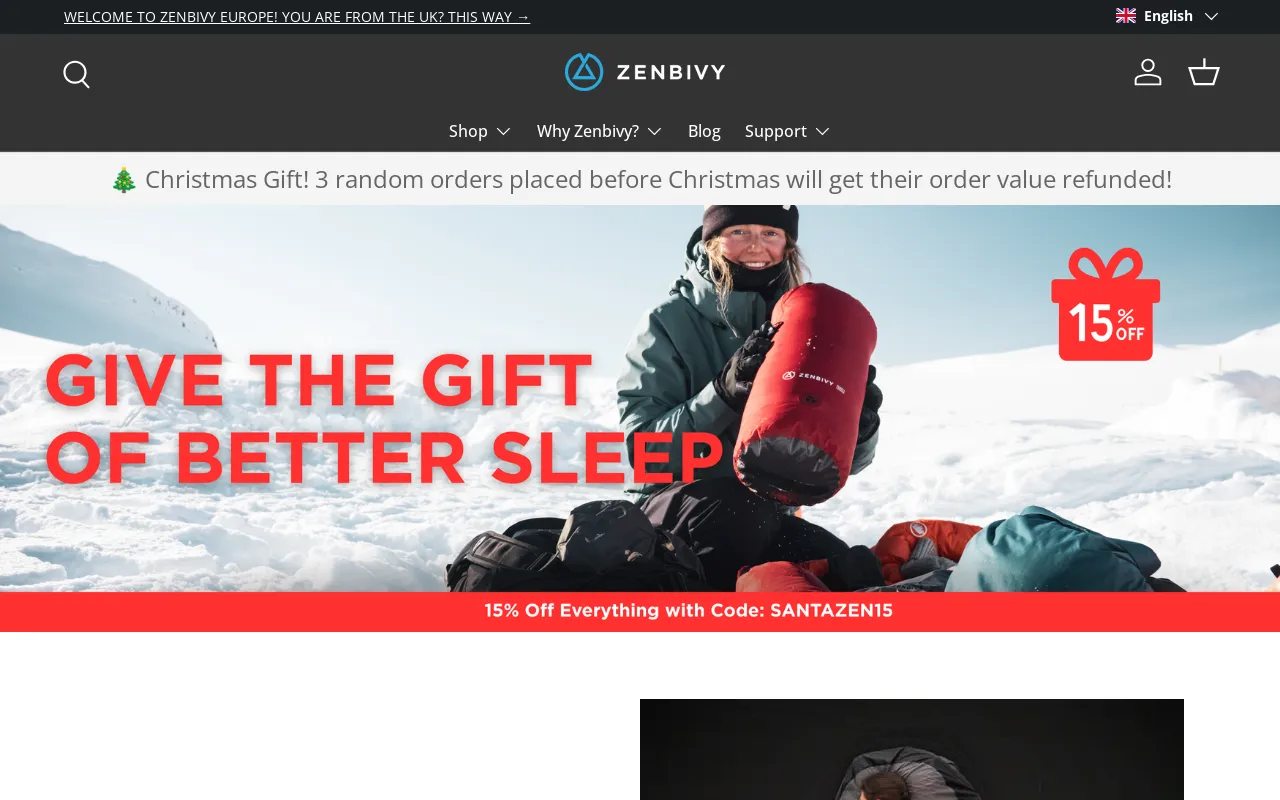 Zenbivy Europe screenshot