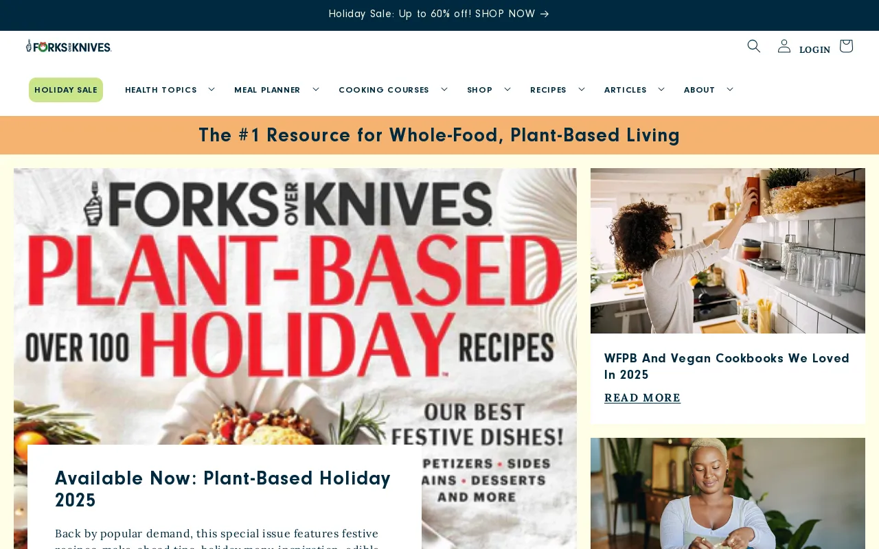 Forks Over Knives screenshot
