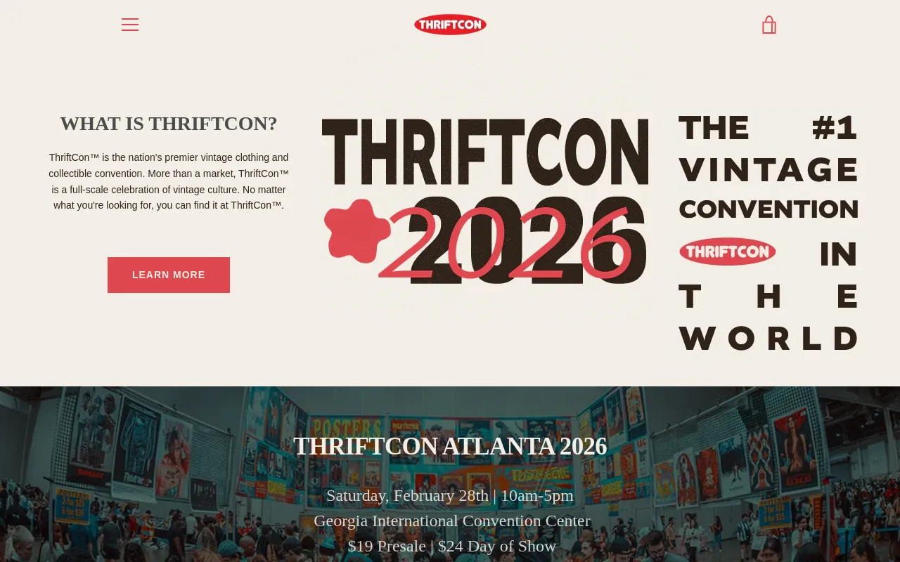 ThriftCon screenshot