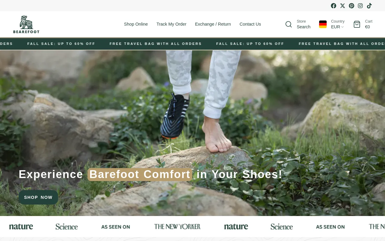 Bearefoot screenshot