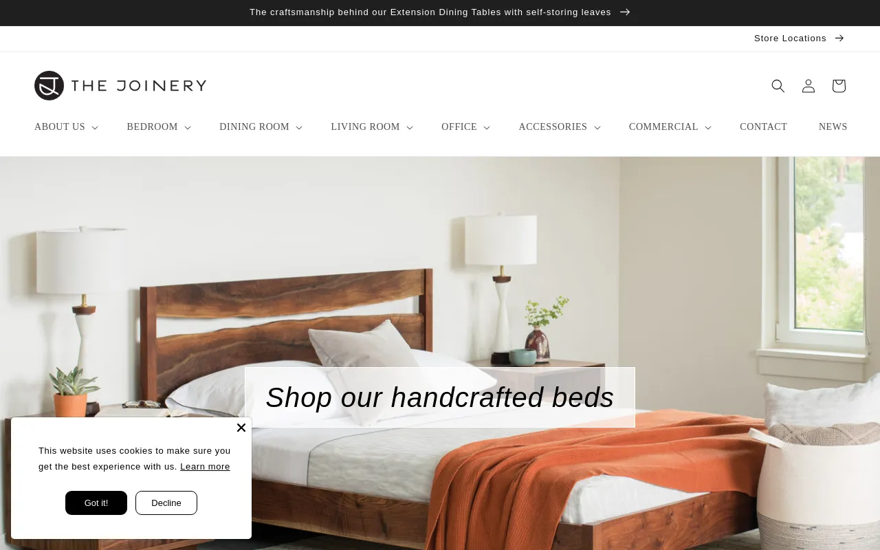thejoinery.com screenshot