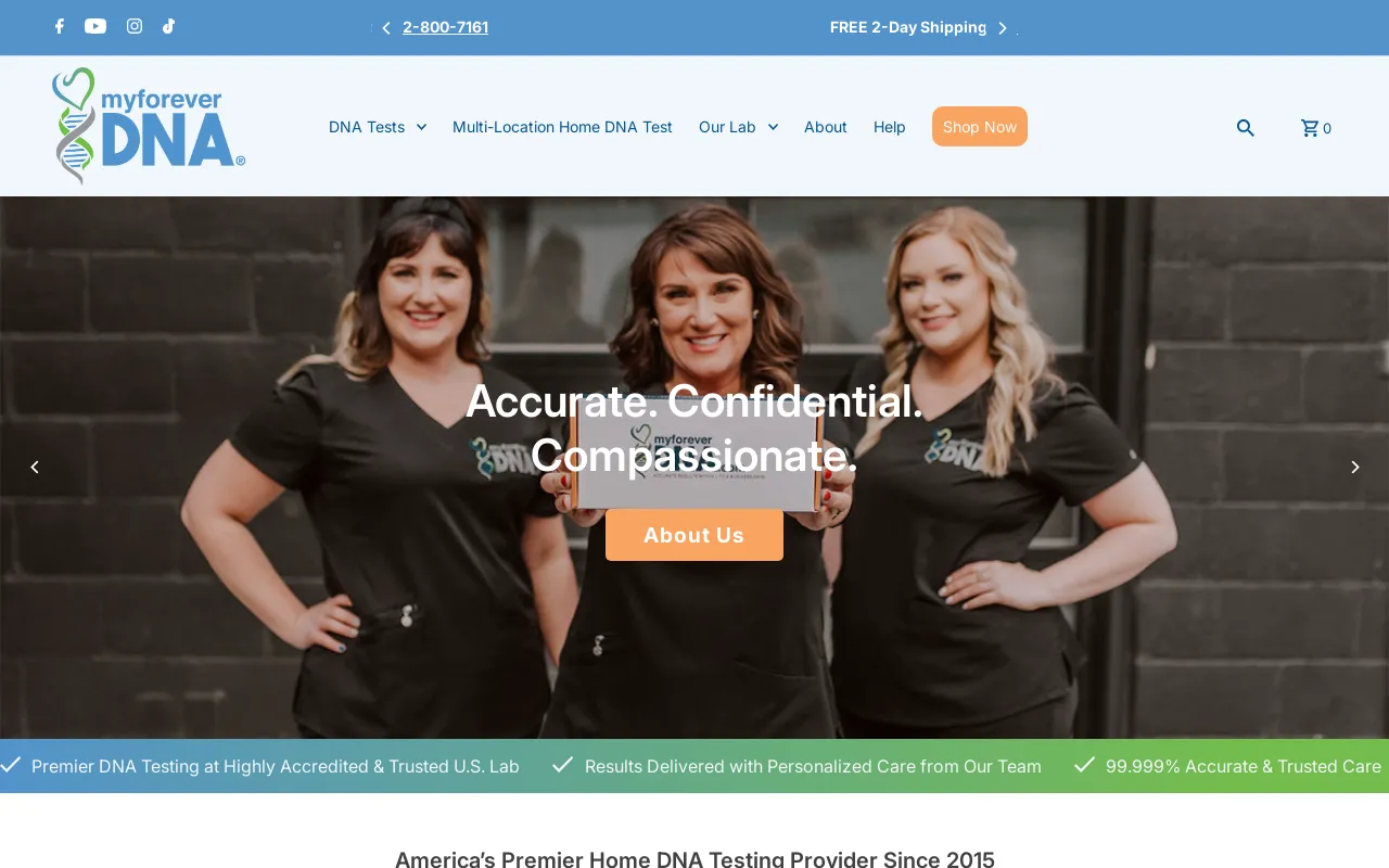 My Forever DNA screenshot