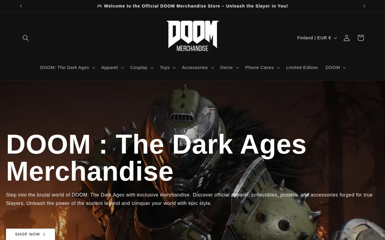 DOOM Merchandise screenshot