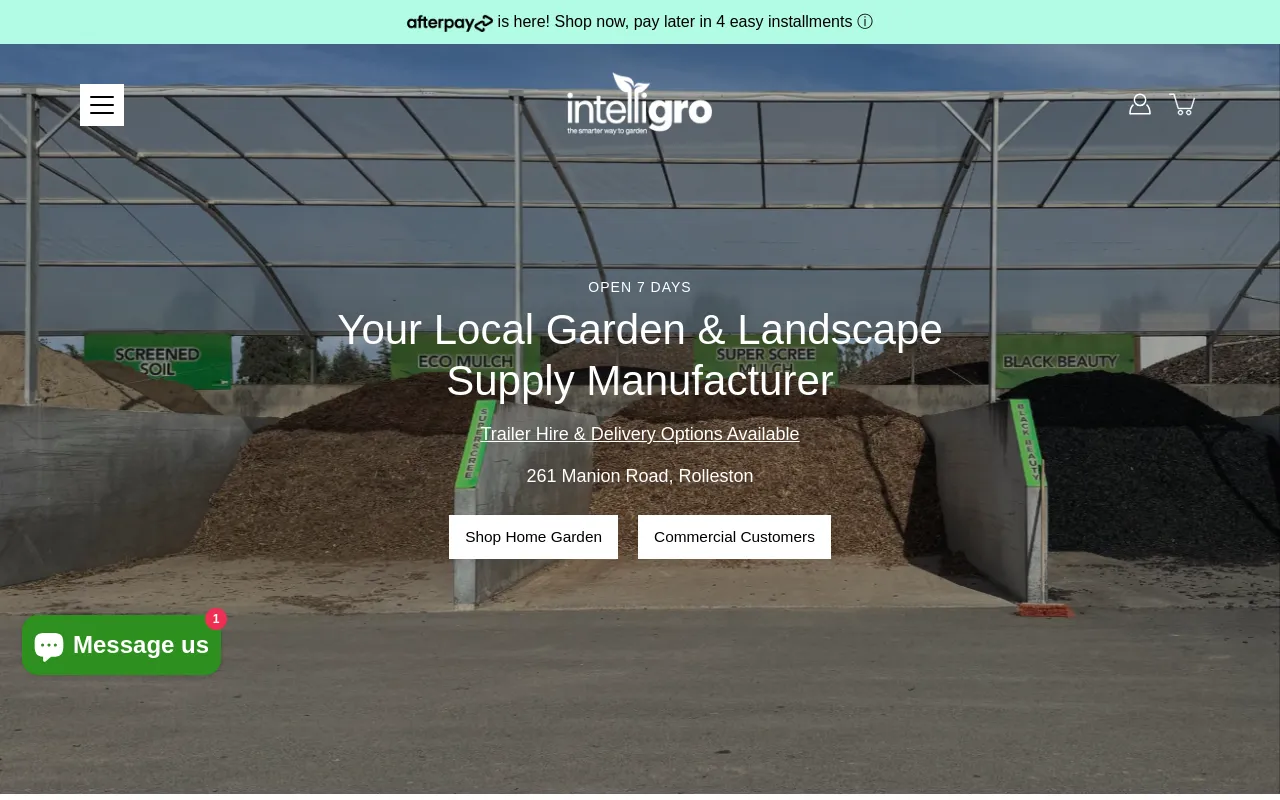 intelligro.co.nz screenshot