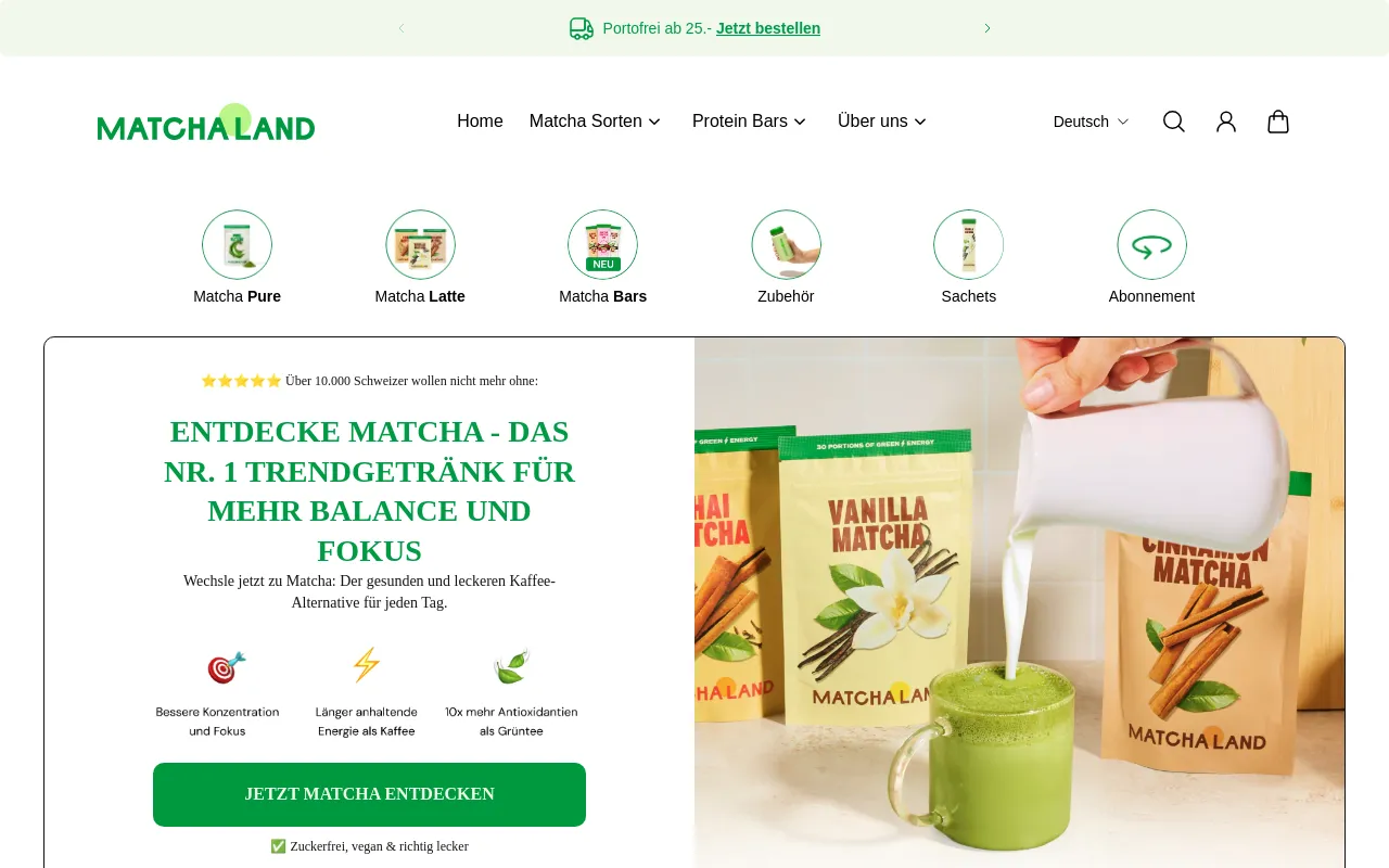 MatchaLand screenshot