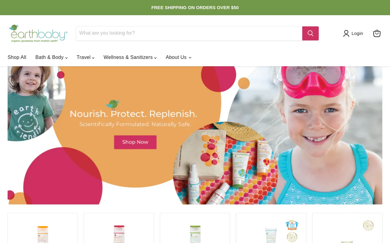 Earth Baby Store screenshot