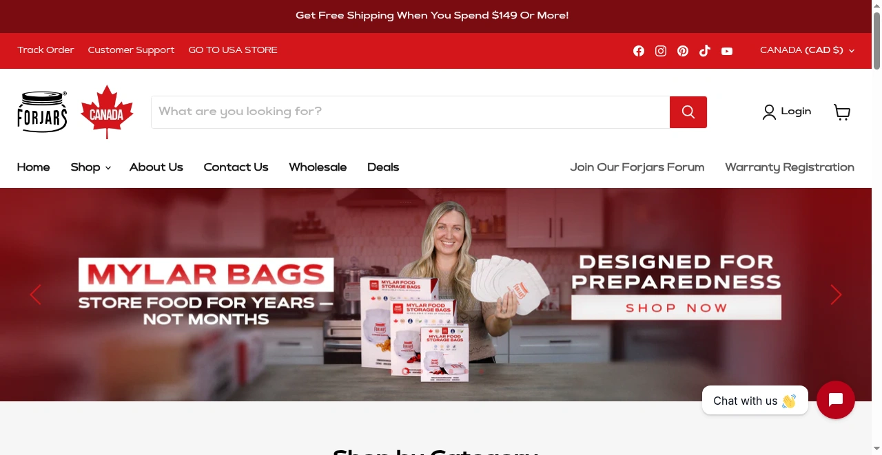 ForJars Canada screenshot