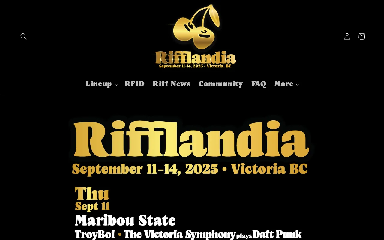 Rifflandia Festival screenshot