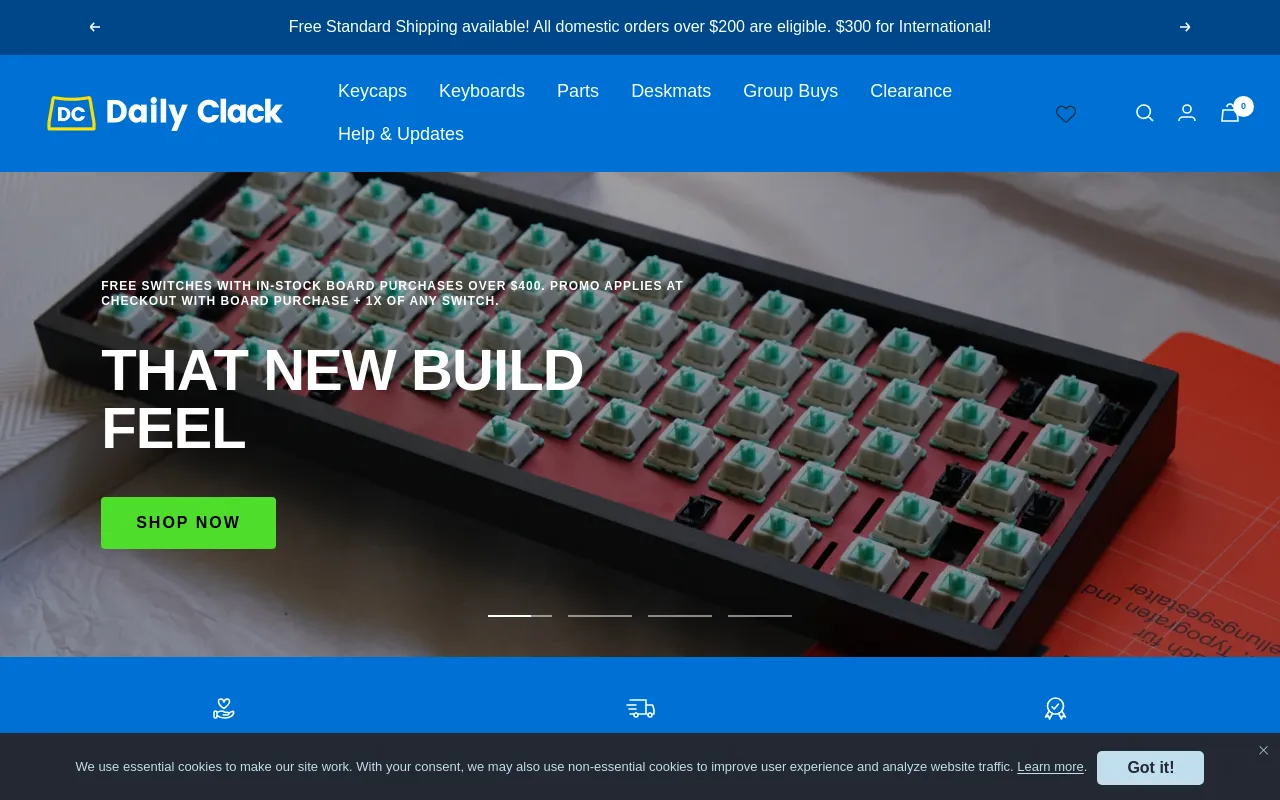 Daily Clack screenshot