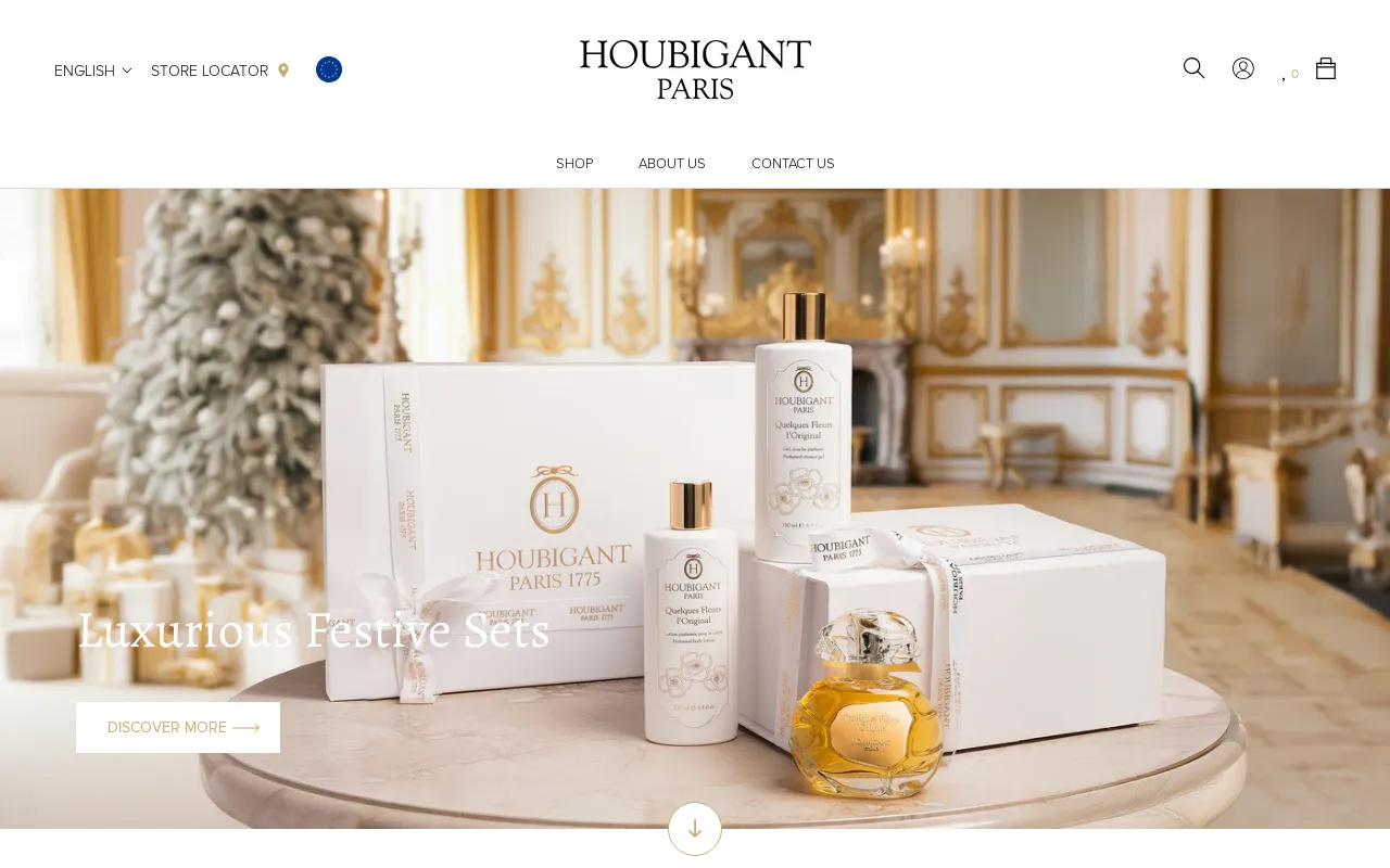 Houbigant Paris screenshot