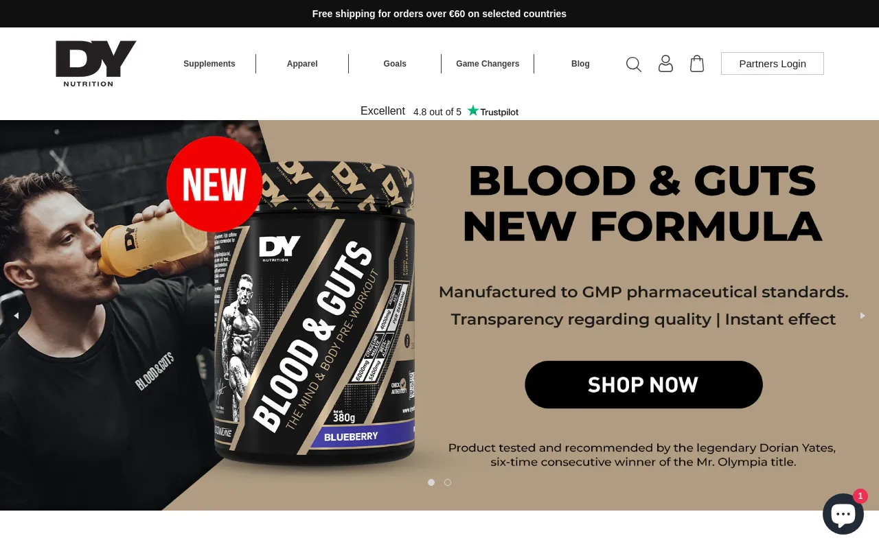 DY Nutrition Worldwide screenshot