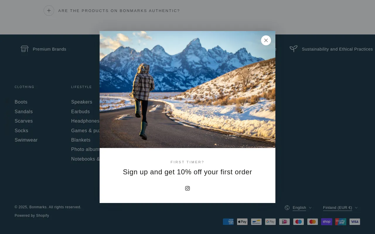 Bonmarks screenshot