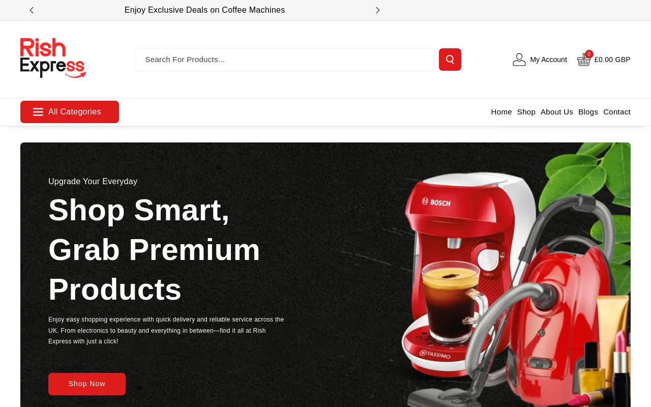 RISH EXPRESS screenshot