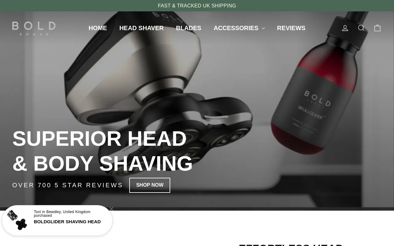 BOLD Shave screenshot