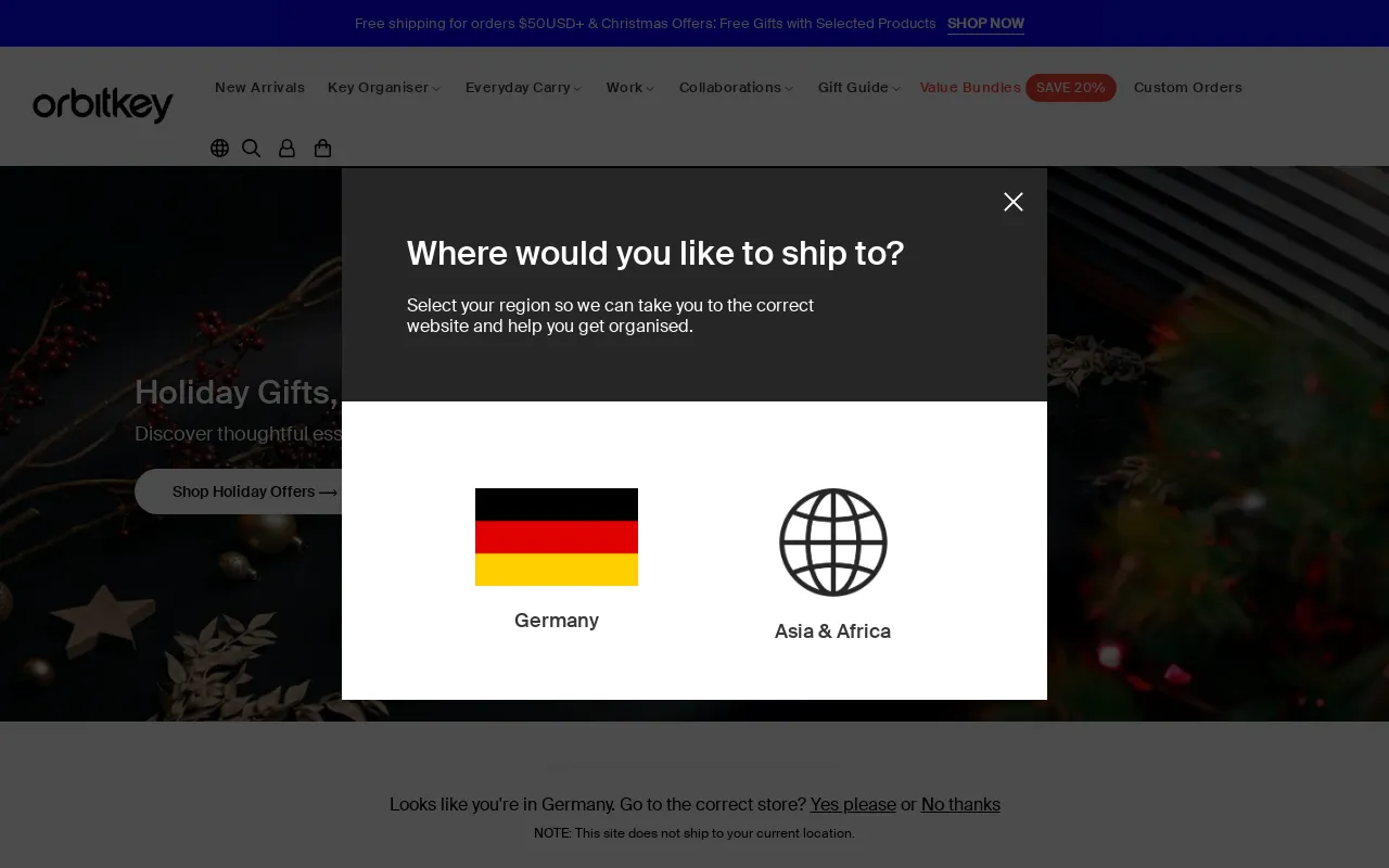 Orbitkey Asia screenshot