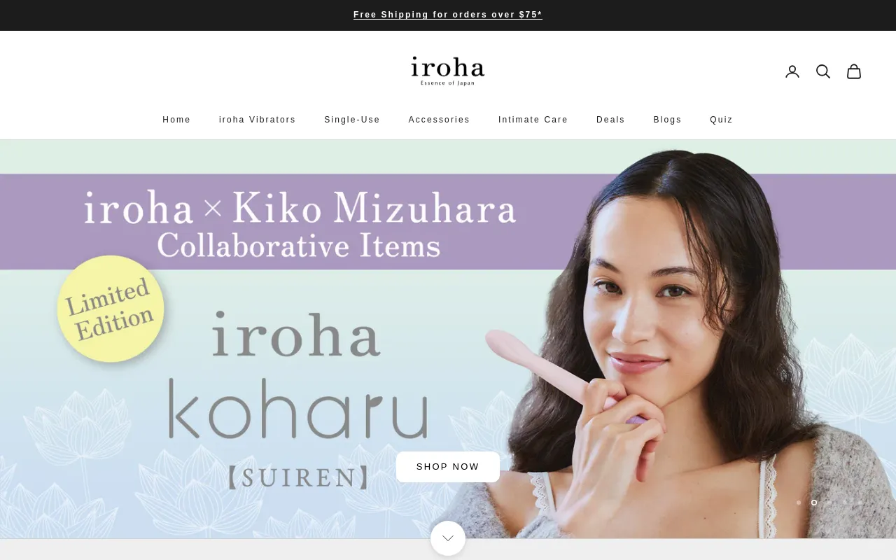 iroha Store USA screenshot