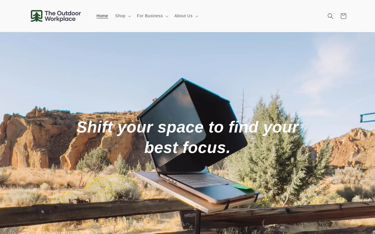 The Outdoor Workplace screenshot