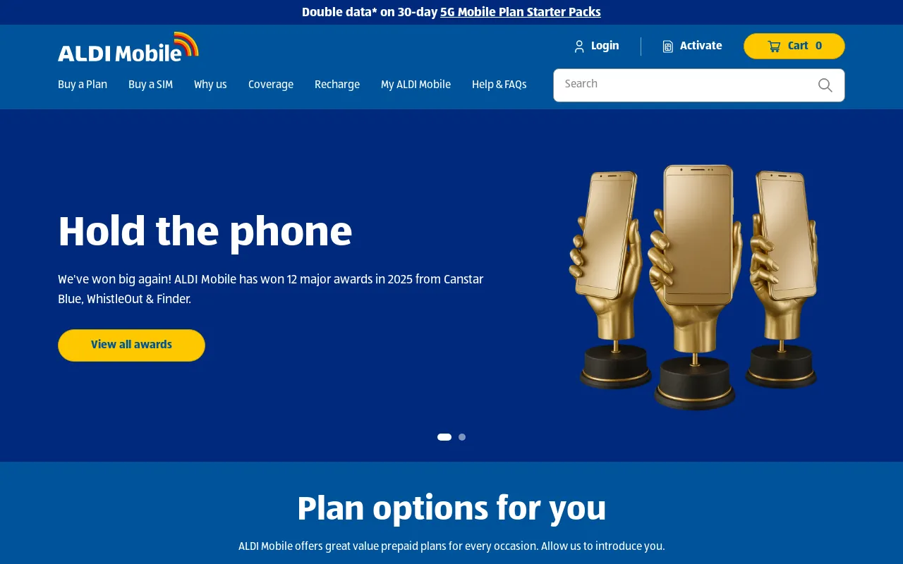 ALDI Mobile screenshot