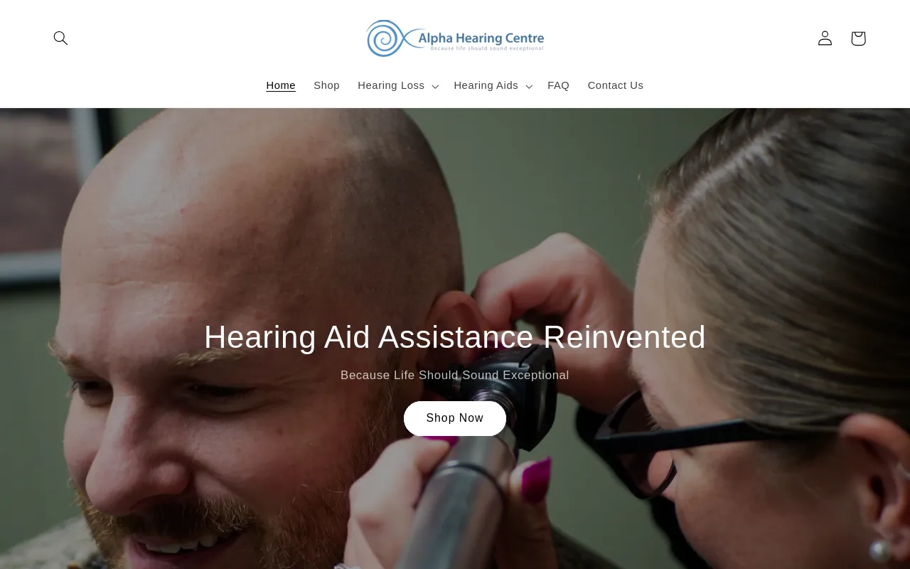 – Alpha Hearing Center screenshot