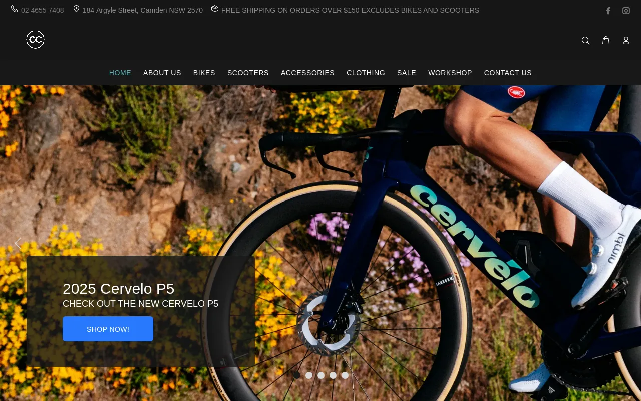 Camden Cycles screenshot
