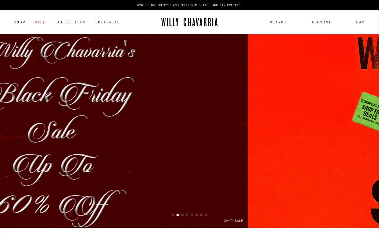 Willy Chavarria screenshot