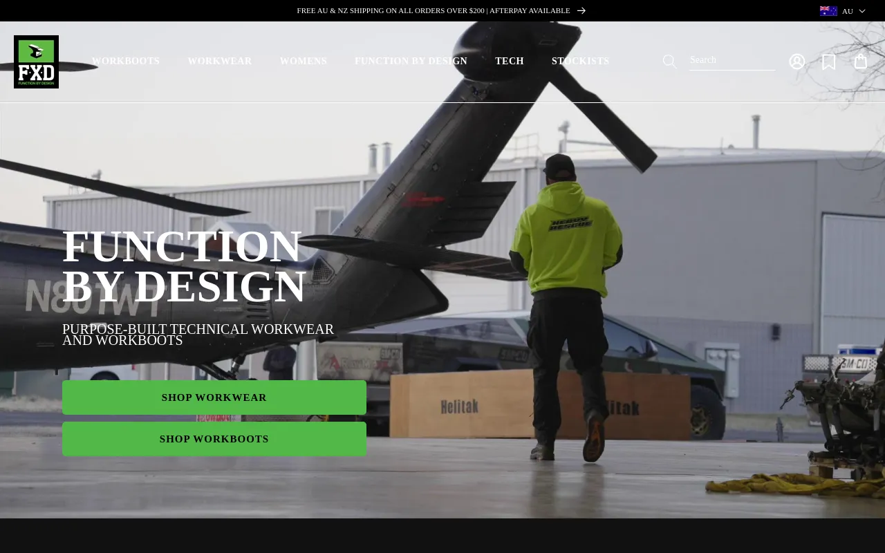 FXD Australia screenshot
