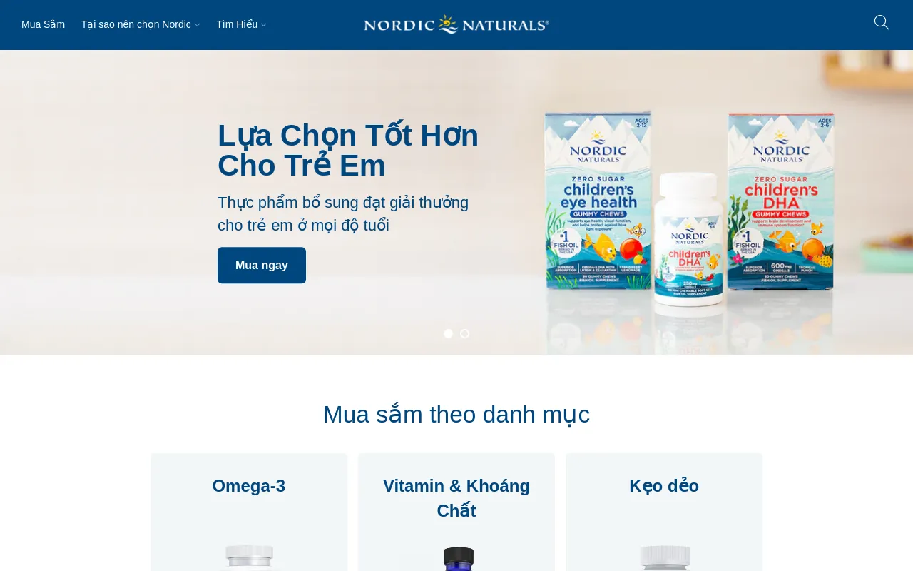 Nordic Naturals Vietnam screenshot
