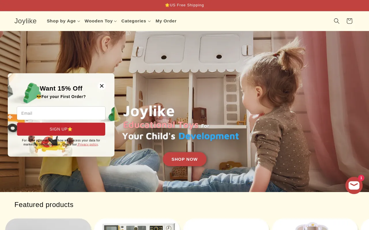 Joylike screenshot