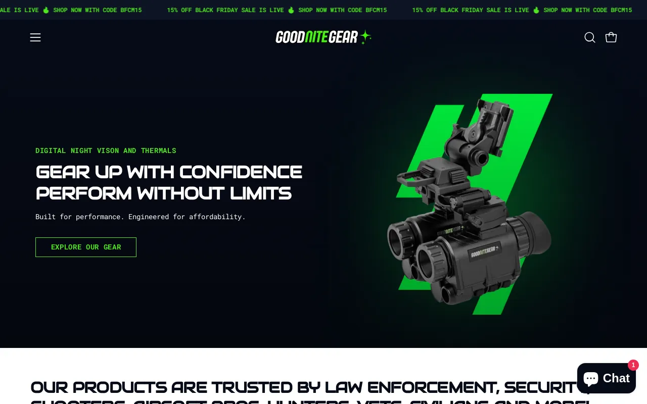 Good Nite Gear screenshot