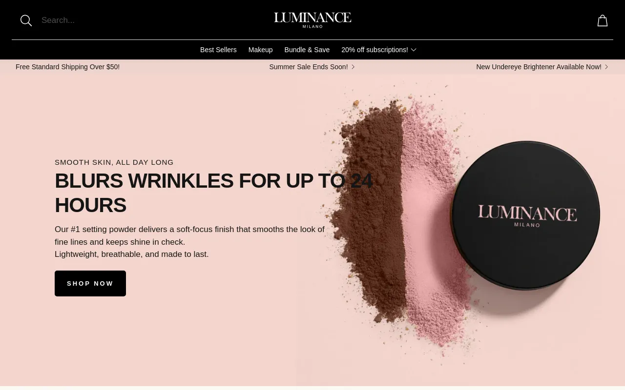 Luminance Milano screenshot