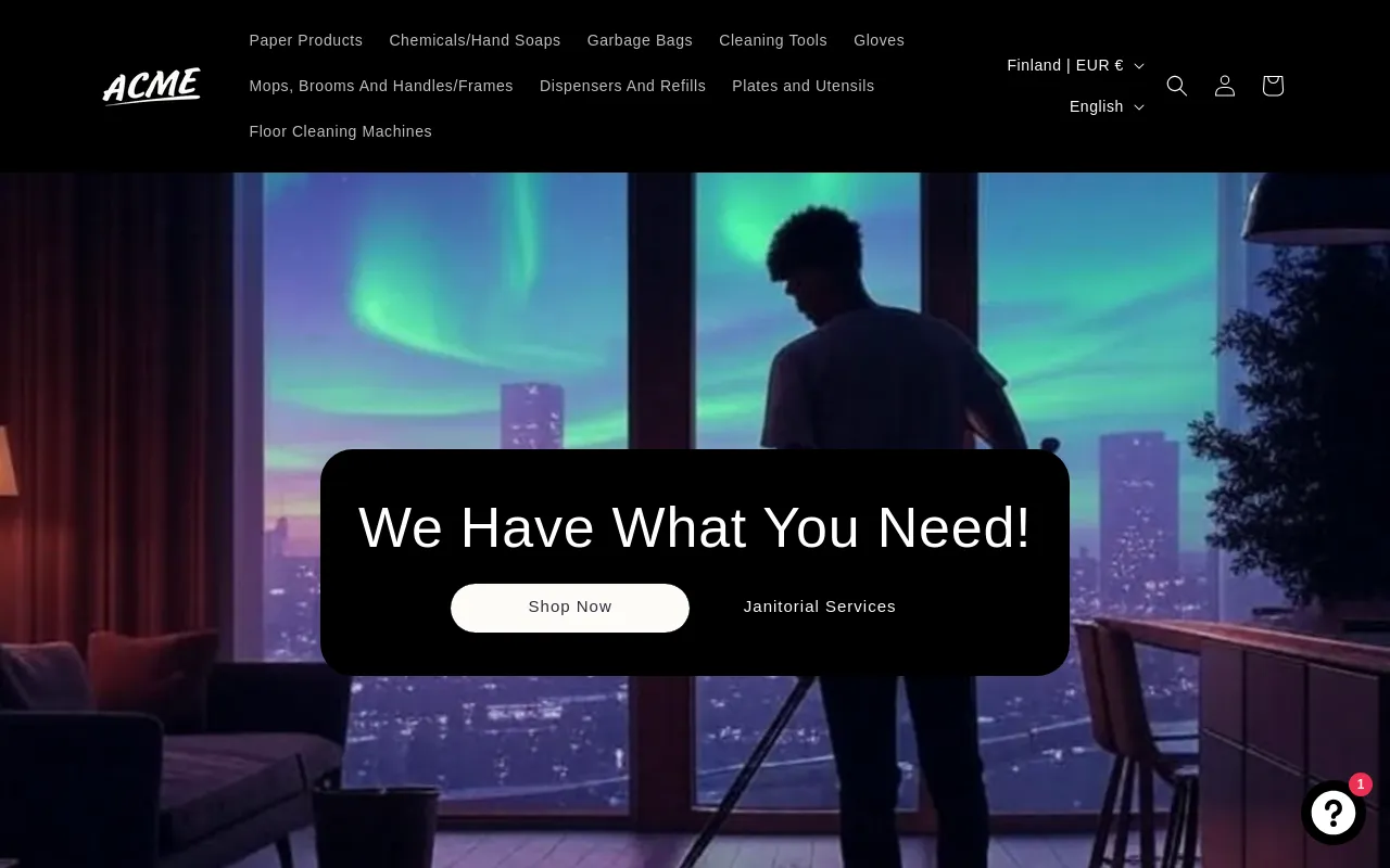 ACME Janitor Service LTD. screenshot