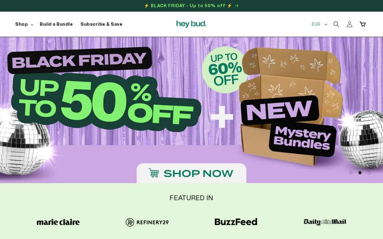 Hey Bud Skincare screenshot