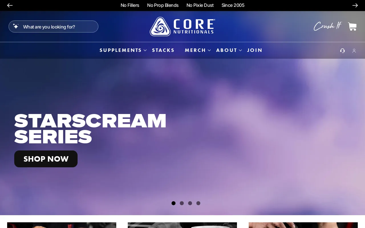 Core Nutritionals screenshot