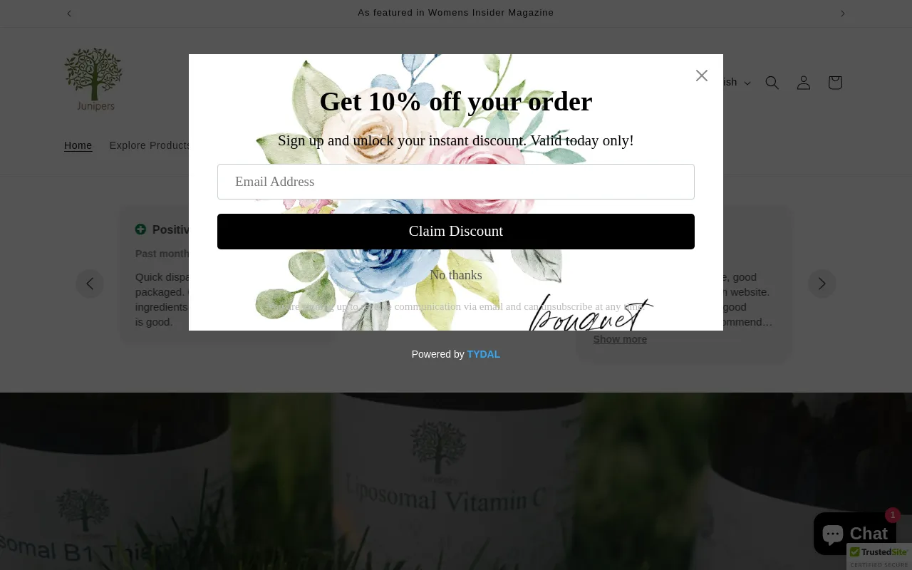 Junipers screenshot