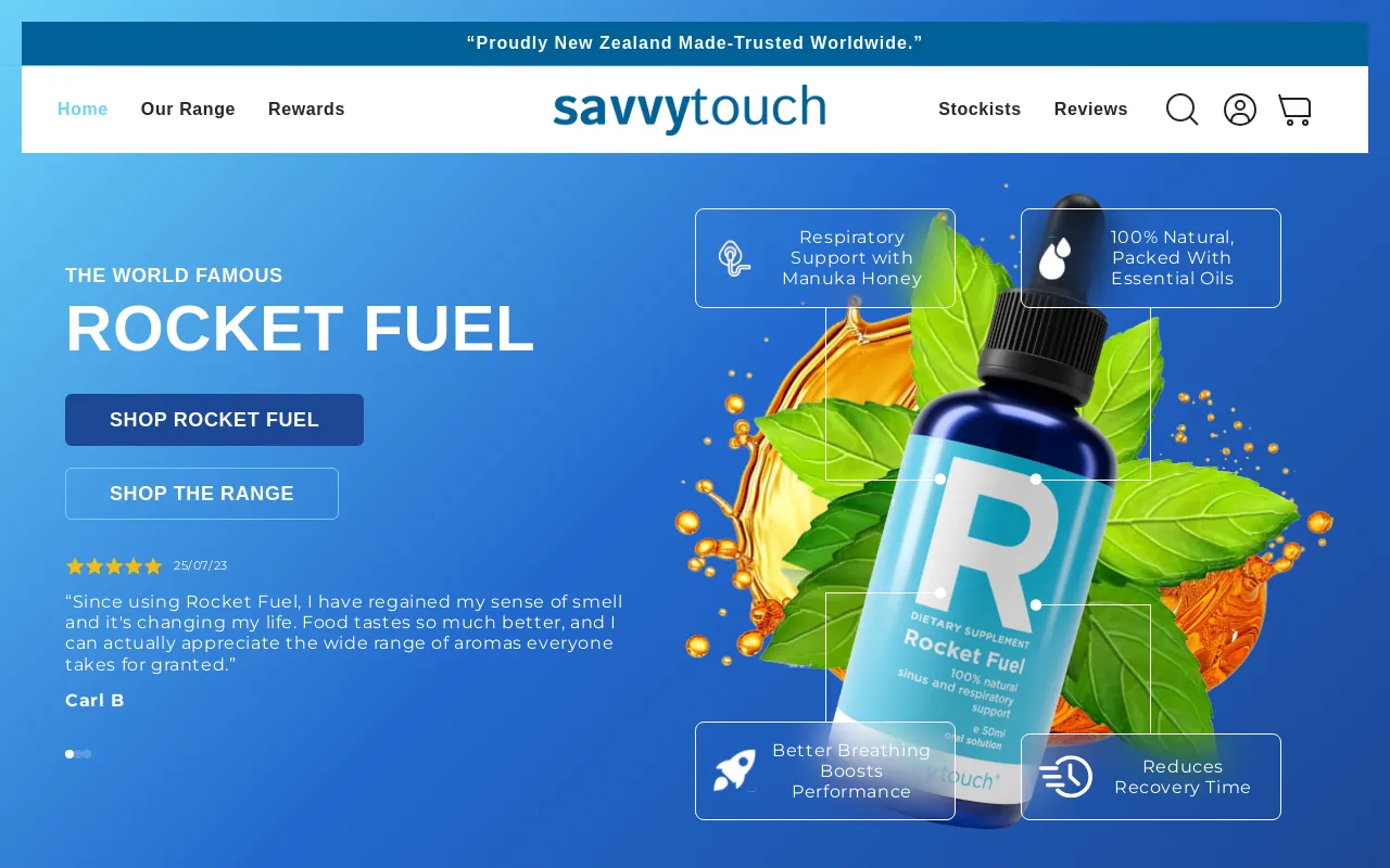 Savvy Touch screenshot