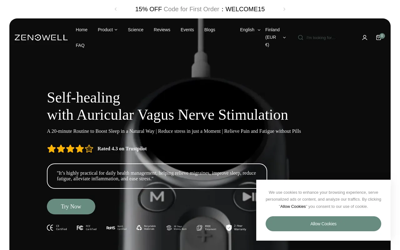 ZenoWell screenshot