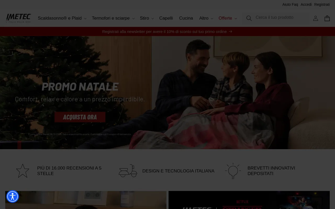 Imetec Online Shop screenshot