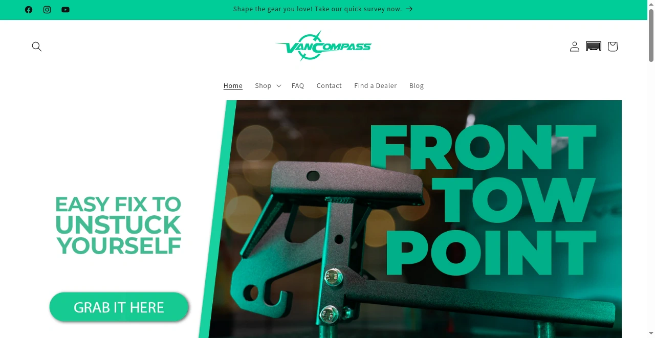 Van Compass screenshot