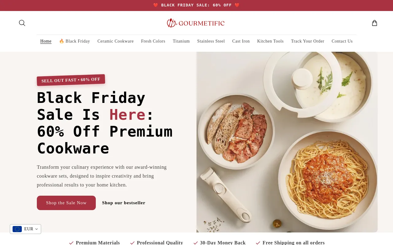 Gourmetific screenshot