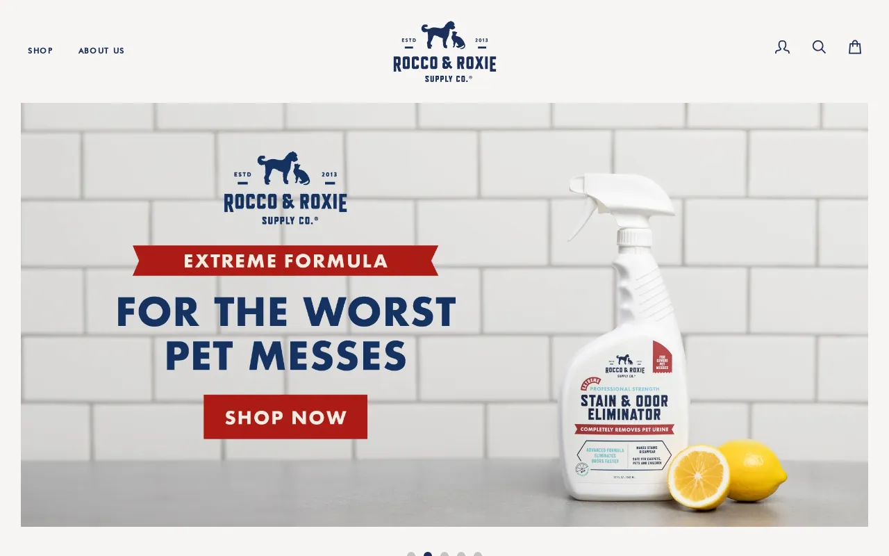 Rocco & Roxie Supply Co. screenshot