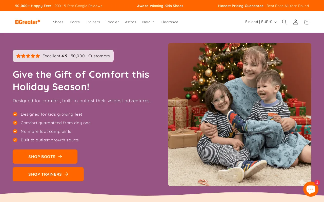 BGreater Shoes screenshot