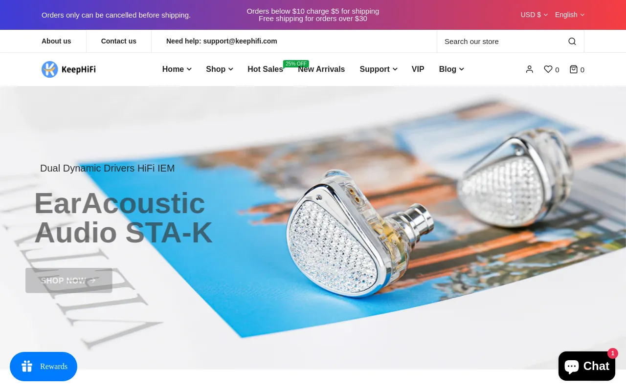 KEEPHIFI Store screenshot