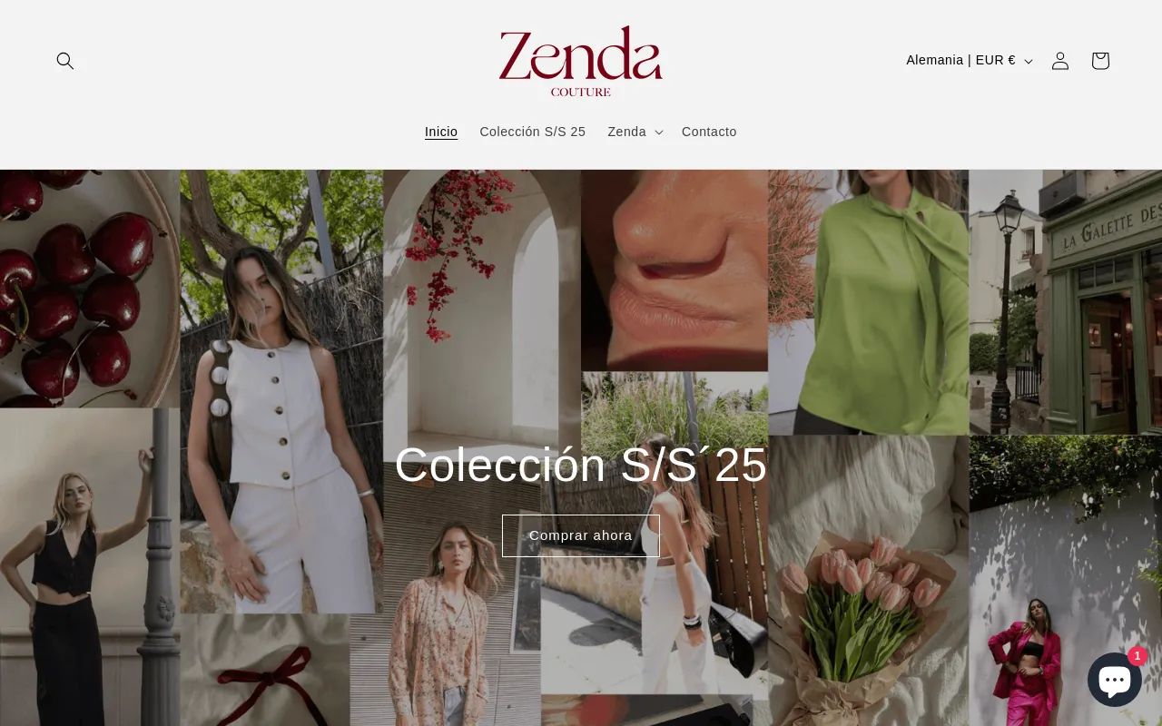 Zenda Couture screenshot