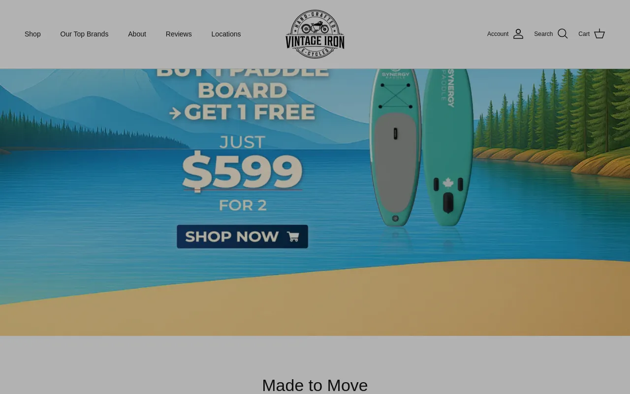 Vintage Iron Cycles screenshot