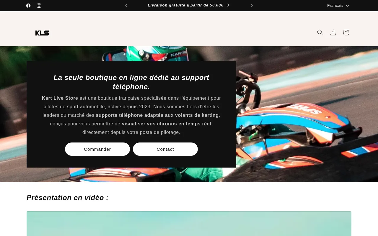 Kart Live Store screenshot